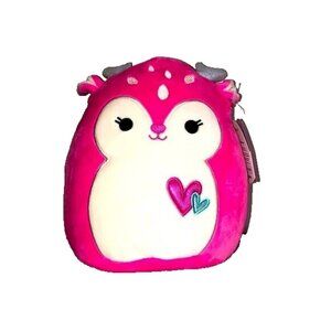 NWT SQUISHMALLOWS Duchess The Fawn Valentines 8" Plush Doll